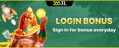 Daily Login Bonus promotional banner
